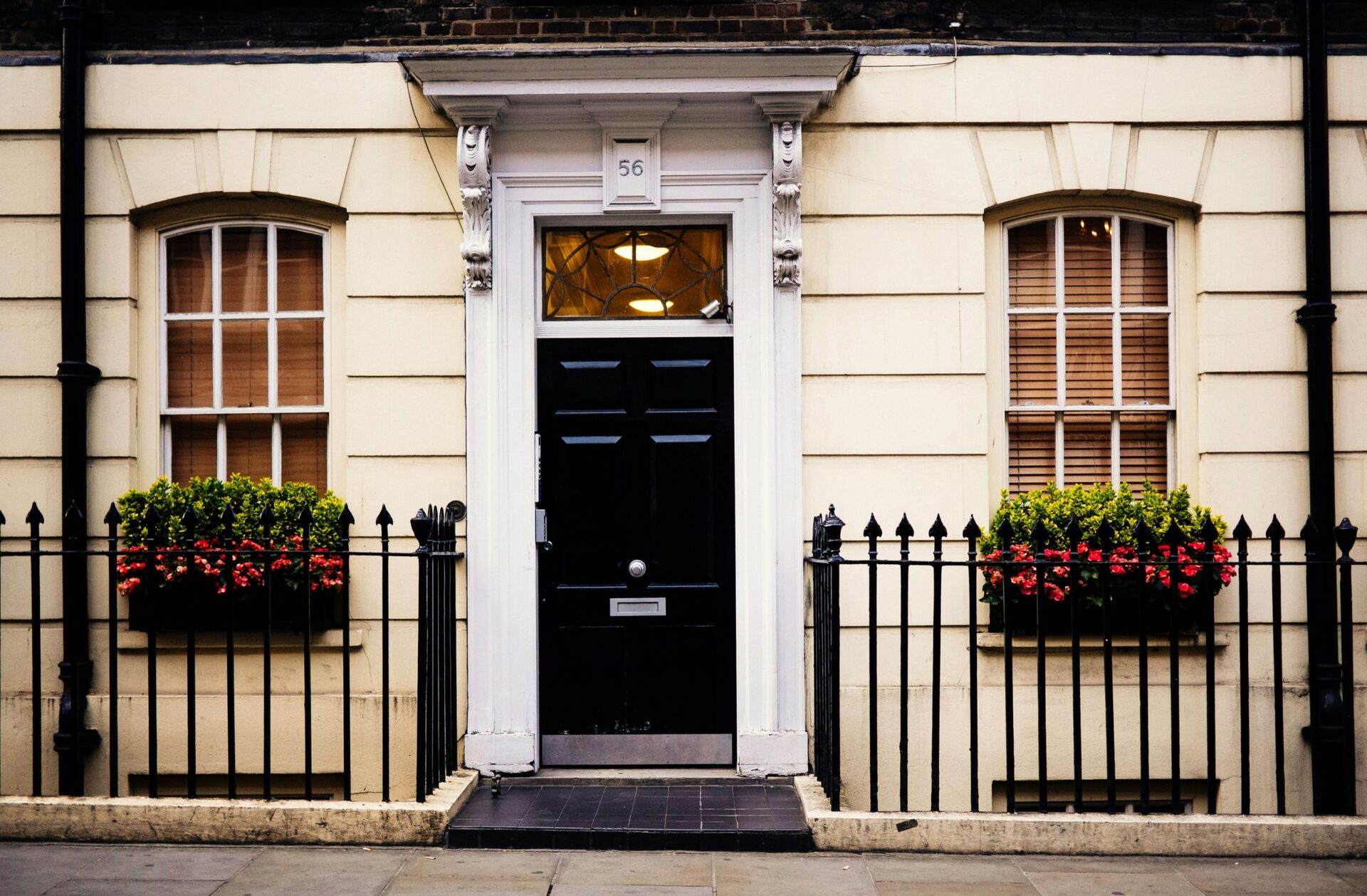black door